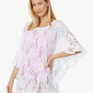 Lily Pulitzer White Lace Atley Cover-Up - NWT
